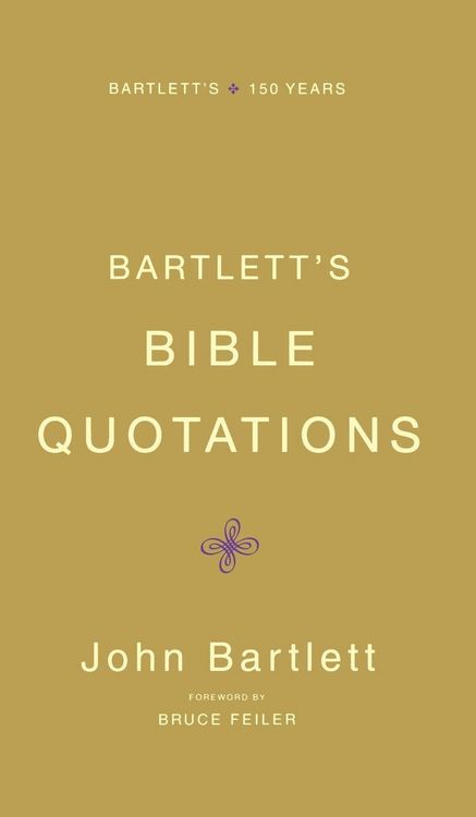 Produktbild: Bartlett's Bible Quotations
