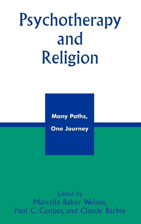 Produktbild: Psychotherapy and Religion