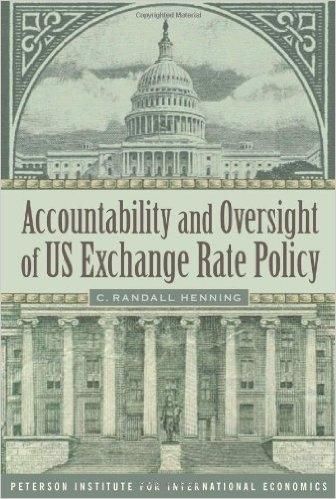 Produktbild: Accountability and Oversight of US Exchange Rate Policy