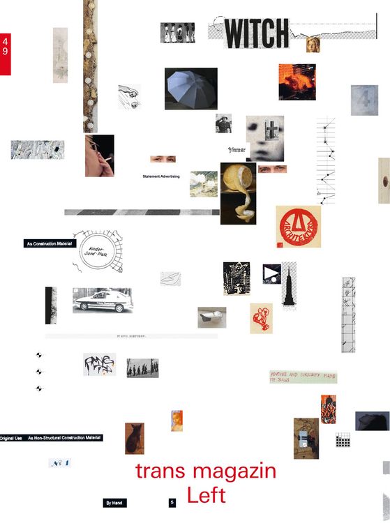 Produktbild: trans - Architekturzeitschrift des Fachvereins der Studierenden am... / trans 49. Left