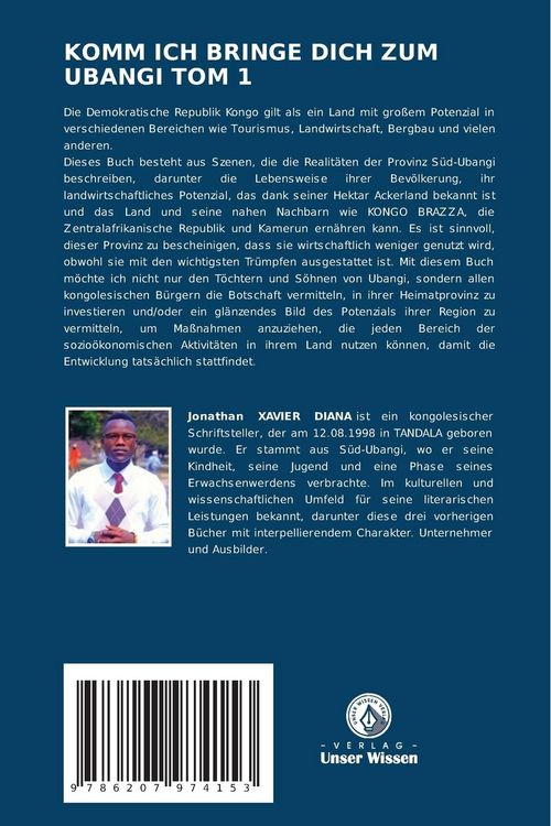 Produktbild: KOMM ICH BRINGE DICH ZUM UBANGI TOM 1
