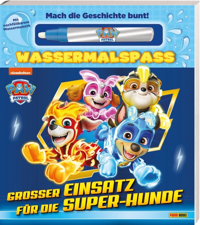 Produktbild: PAW Patrol: Gro&szlig;er Einsatz f&uuml;r die Super-Hunde - Wassermalspa&szlig;