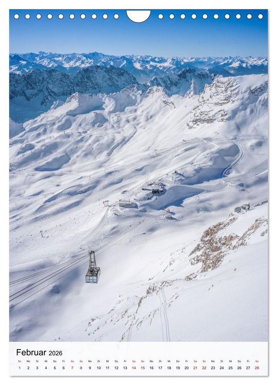 Produktbild: Garmisch-Partenkirchen und die faszinierende Bergwelt der Alpen (Wandkalender 2026 DIN A4 hoch), CALVENDO Monatskalender