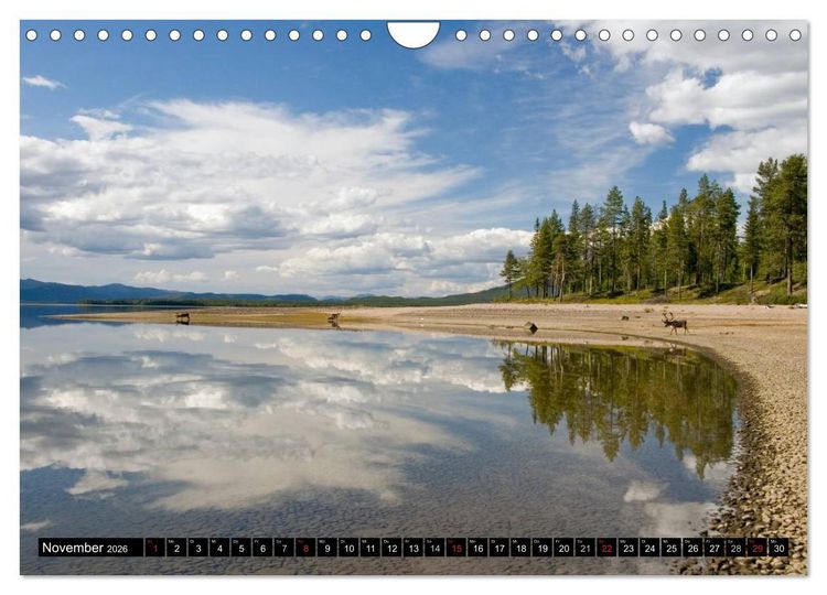 Produktbild: Skandinavien entdecken (Wandkalender 2026 DIN A4 quer), CALVENDO Monatskalender