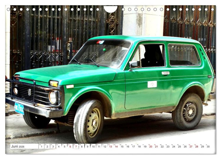 Produktbild: LADA NIVA - Exportschlager der UdSSR (Wandkalender 2026 DIN A4 quer), CALVENDO Monatskalender