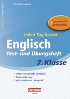 Produktbild: Jeden Tag besser - Englisch Test- und &Uuml;bungsheft 7. Klasse