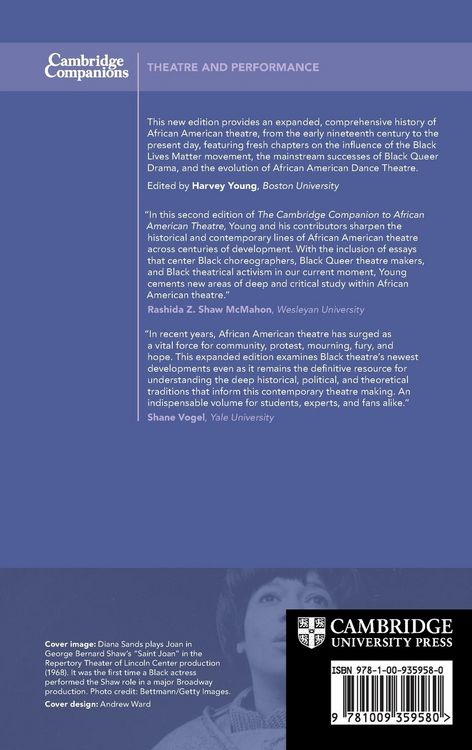 Produktbild: The Cambridge Companion to African American Theatre