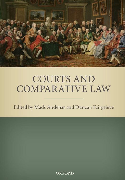 Produktbild: Courts and Comparative Law