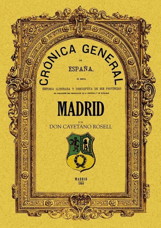Produktbild: Cr&oacute;nica de la provincia de Madrid