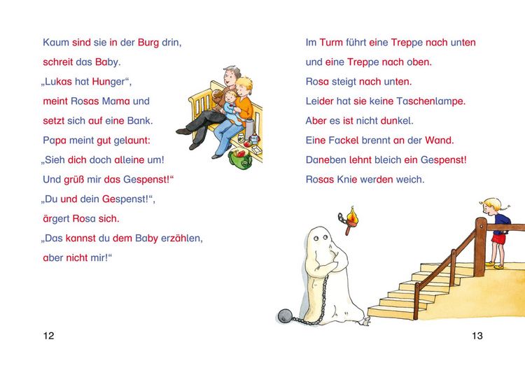 LESEMAUS zum Lesenlernen Sammelbände: Die besten Abenteuer-Silben-Geschichten