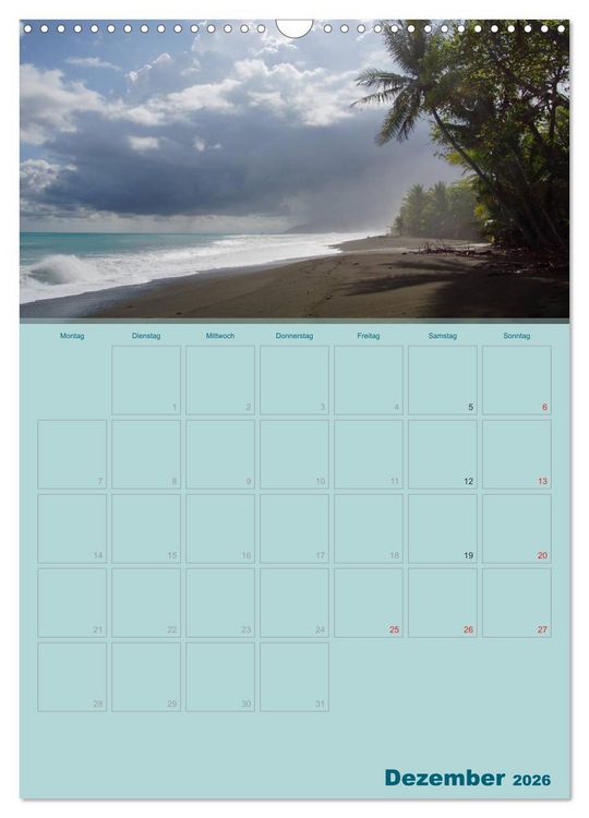 Produktbild: Karibik - Sonne, Strand und Palmen (Wandkalender 2026 DIN A3 hoch), CALVENDO Monatskalender