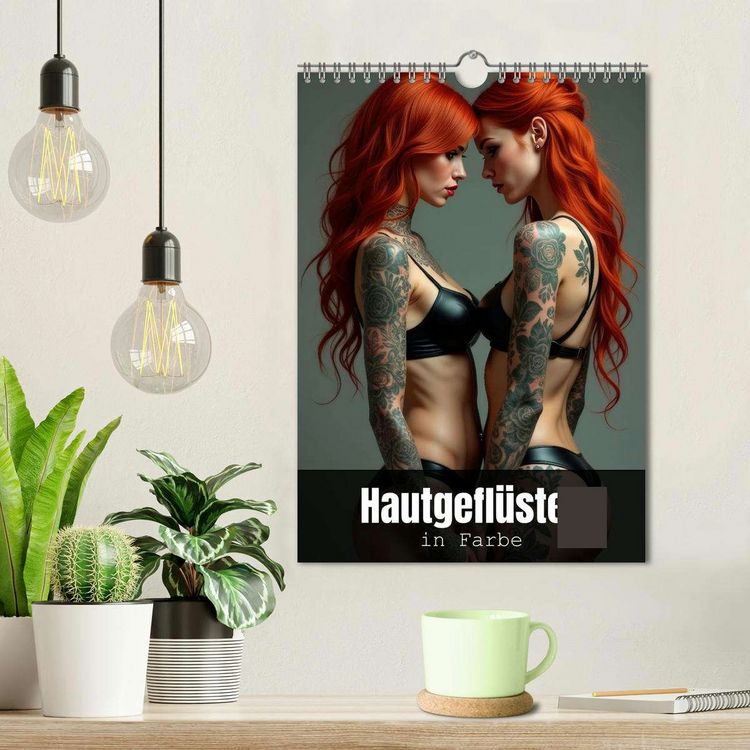 Produktbild: Hautgefl&uuml;ster in Farbe (Wandkalender 2026 DIN A4 hoch), CALVENDO Monatskalender