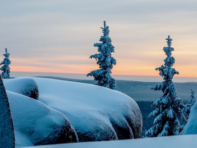 Produktbild: Winterstimmung auf dem Nu&szlig;hardtgipfel im Fichtelgebirge (Puzzle)