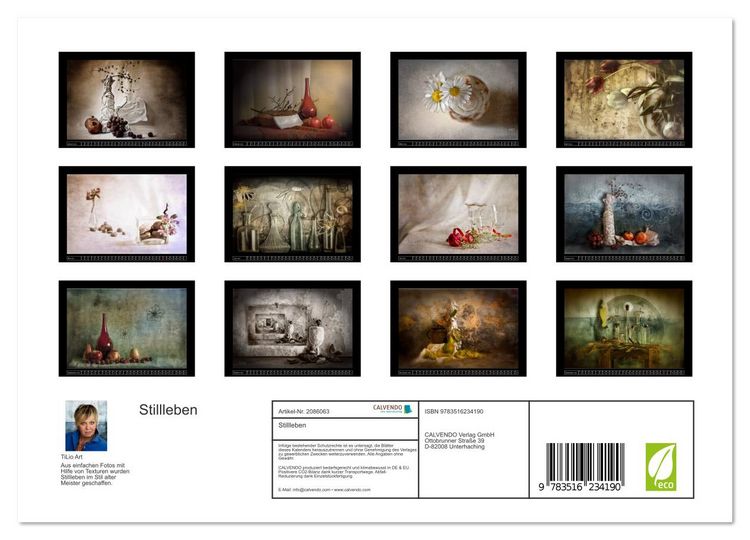 Produktbild: Stillleben (Wandkalender 2026 DIN A4 quer), CALVENDO Monatskalender
