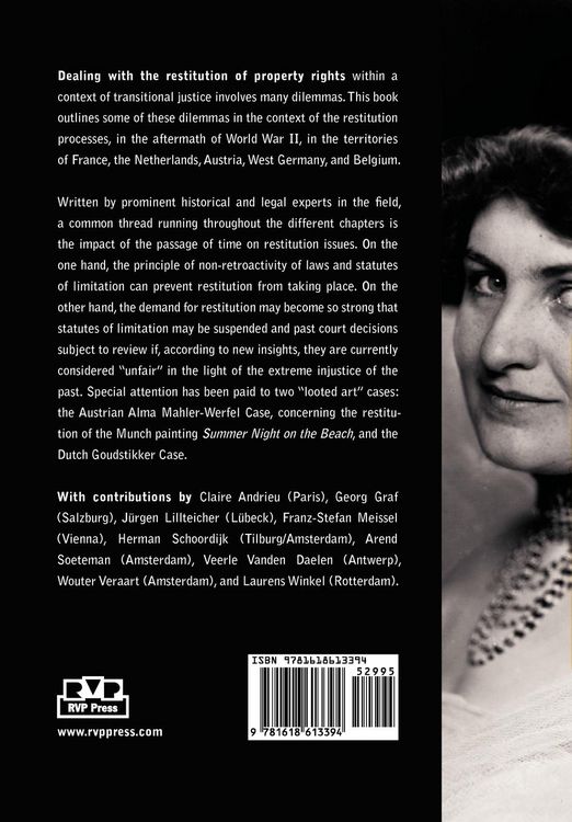 Produktbild: The Post-War Restitution of Property Rights in Europe