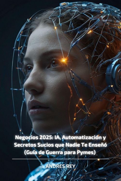 Produktbild: Negocios 2025: IA, Automatizaci&oacute;n y Secretos Sucios que Nadie Te Ense&ntilde;&oacute; (Gu&iacute;a de Guerra para Pymes)