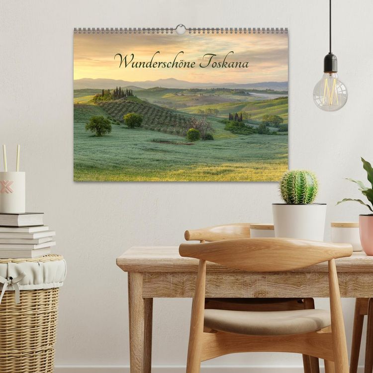 Produktbild: Wundersch&ouml;ne Toskana (Wandkalender 2026 DIN A3 quer), CALVENDO Monatskalender