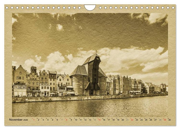 Produktbild: Polen &ndash; Ein Kalender im Zeitungsstil (Wandkalender 2026 DIN A4 quer), CALVENDO Monatskalender