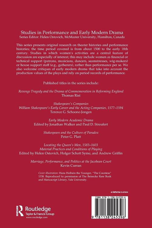 Produktbild: Sex and Satiric Tragedy in Early Modern England