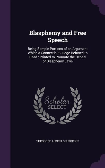 Produktbild: Blasphemy and Free Speech