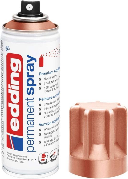 Produktbild: 5200 Permanent Spray, edles kupfer, 200ml Premium Acryllack