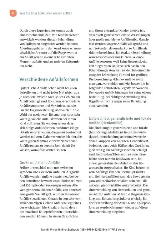 Produktbild: Unser Kind hat Epilepsie