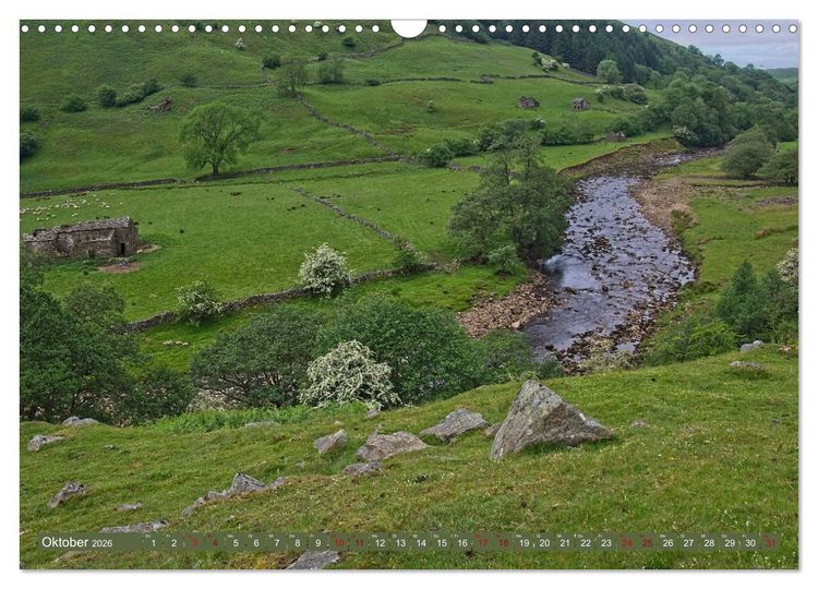 Produktbild: Yorkshire Dales, eine Landschaft zum Tr&auml;umen (Wandkalender 2026 DIN A3 quer), CALVENDO Monatskalender