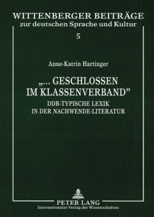 Produktbild: &laquo;...geschlossen im Klassenverband&raquo;