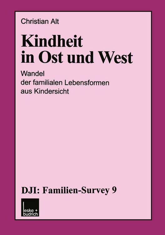 Produktbild: Kindheit in Ost und West