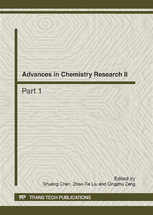 Produktbild: Advances in Chemistry Research II