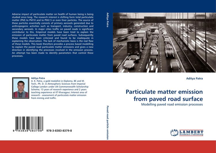 Produktbild: Particulate matter emission from paved road surface