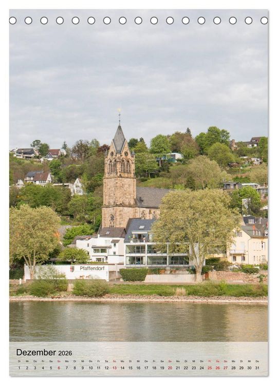 Produktbild: Koblenz Impressionen (Tischkalender 2026 DIN A5 hoch), CALVENDO Monatskalender