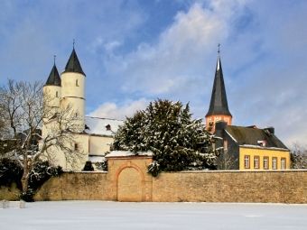 Produktbild: CALVENDO Puzzle Kloster Steinfeld | 1000 Teile Lege-Gr&ouml;&szlig;e 64x48cm Foto-Puzzle f&uuml;r gl&uuml;ckliche Stunden
