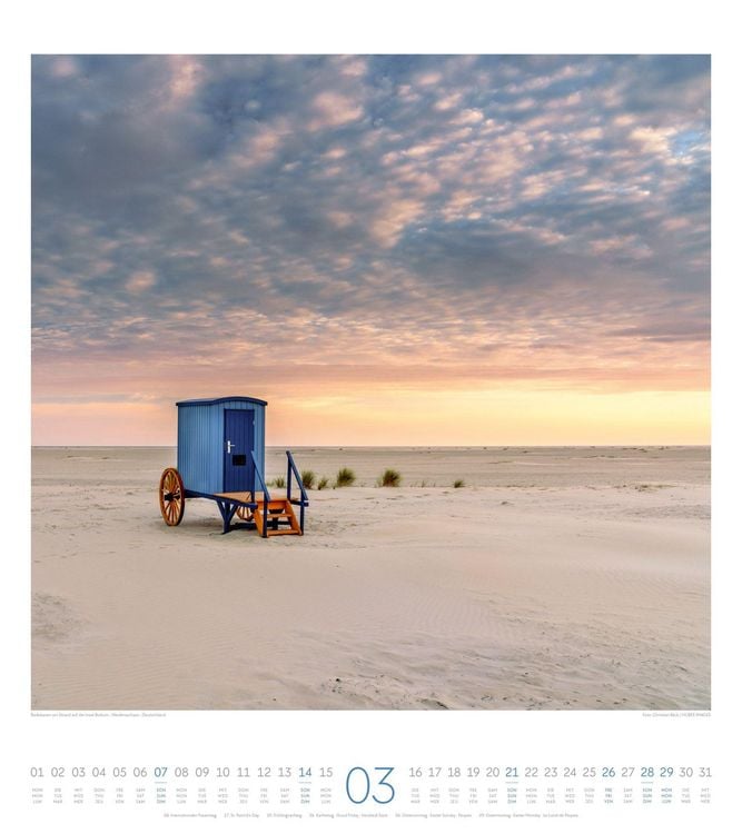 Produktbild: Meeresstille Kalender 2027