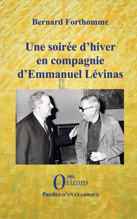 Produktbild: Une soir&eacute;e d'hiver en compagnie d'Emmanuel L&eacute;vinas