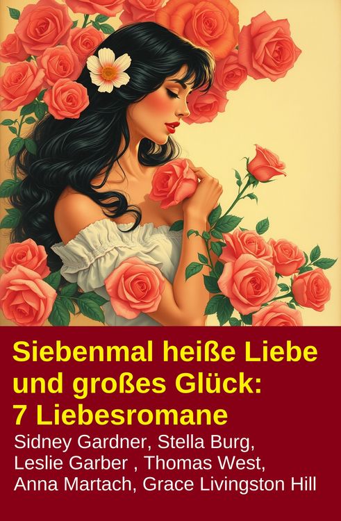 Produktbild: Siebenmal hei&szlig;e Liebe und gro&szlig;es Gl&uuml;ck: 7 Liebesromane