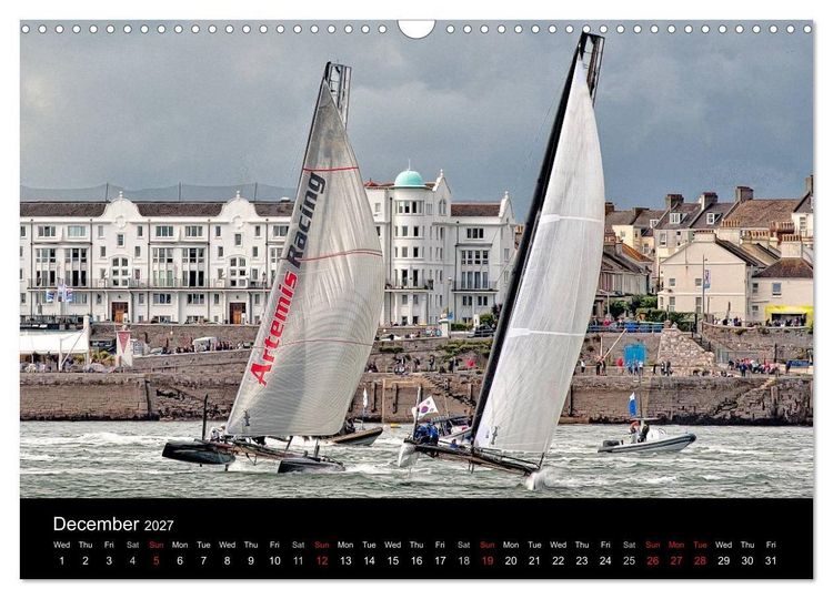 Produktbild: The Beauty of Sailing (Wall Calendar 2027 DIN A3 landscape), CALVENDO 12 Month Wall Calendar