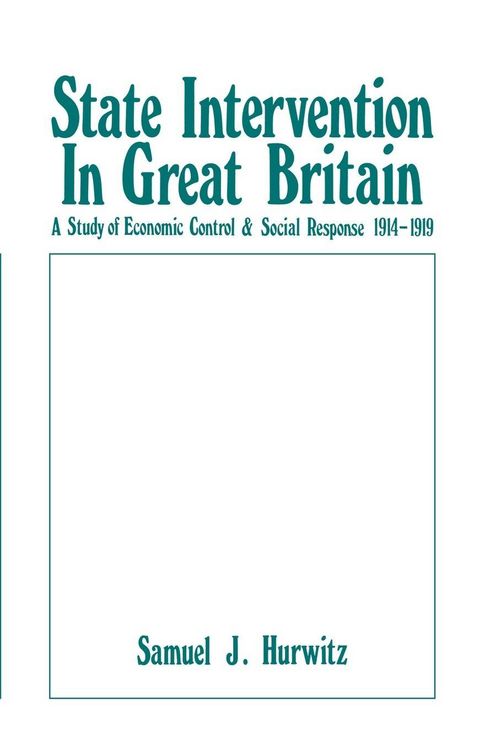 Produktbild: State Intervention in Great Britain