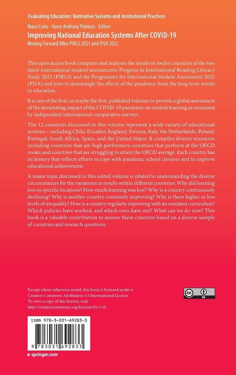 Produktbild: Improving National Education Systems After COVID-19