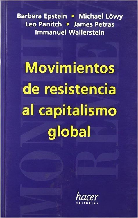 Produktbild: Movimientos de resistencia al capitalismo global