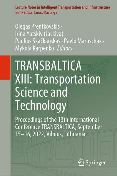 Produktbild: TRANSBALTICA XIII: Transportation Science and Technology