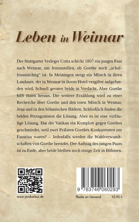 Produktbild: Leben in Weimar