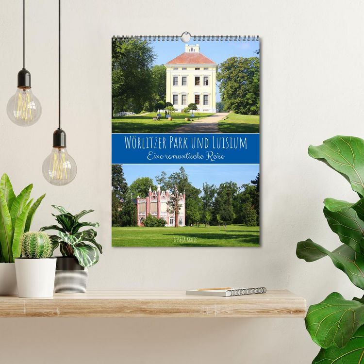 Produktbild: W&ouml;rlitzer Park und Luisium - Eine romantische Reise (Wandkalender 2026 DIN A3 hoch), CALVENDO Monatskalender