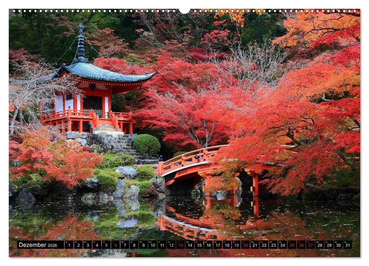 Produktbild: Japan. Impressionen (hochwertiger Premium Wandkalender 2026 DIN A2 quer), Kunstdruck in Hochglanz