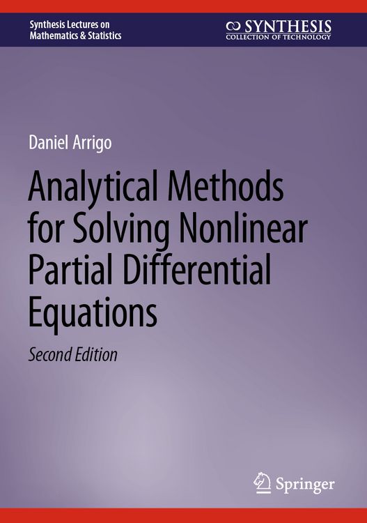 Produktbild: Analytical Methods for Solving Nonlinear Partial Differential Equations