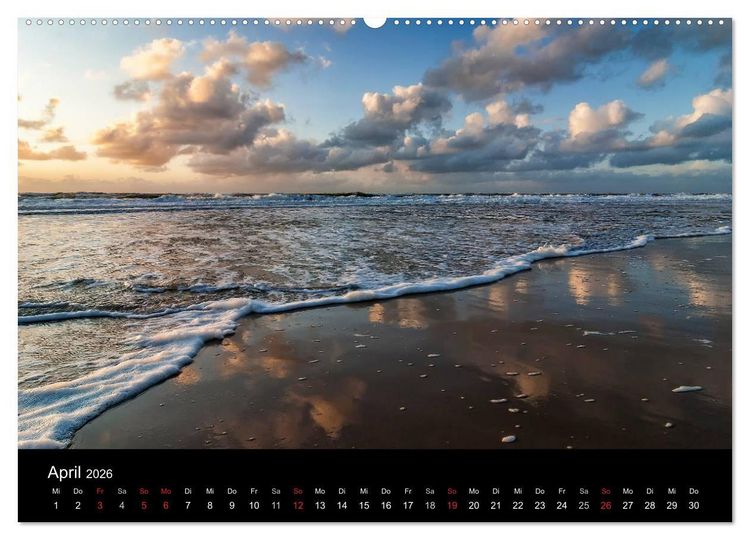 Produktbild: Sylt - Bilder einer Insel (Wandkalender 2026 DIN A2 quer), CALVENDO Monatskalender