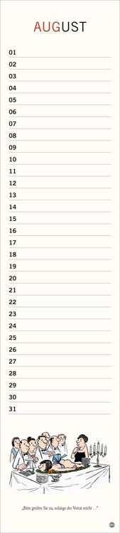 Produktbild: Loriot Geburtstagskalender Langplaner