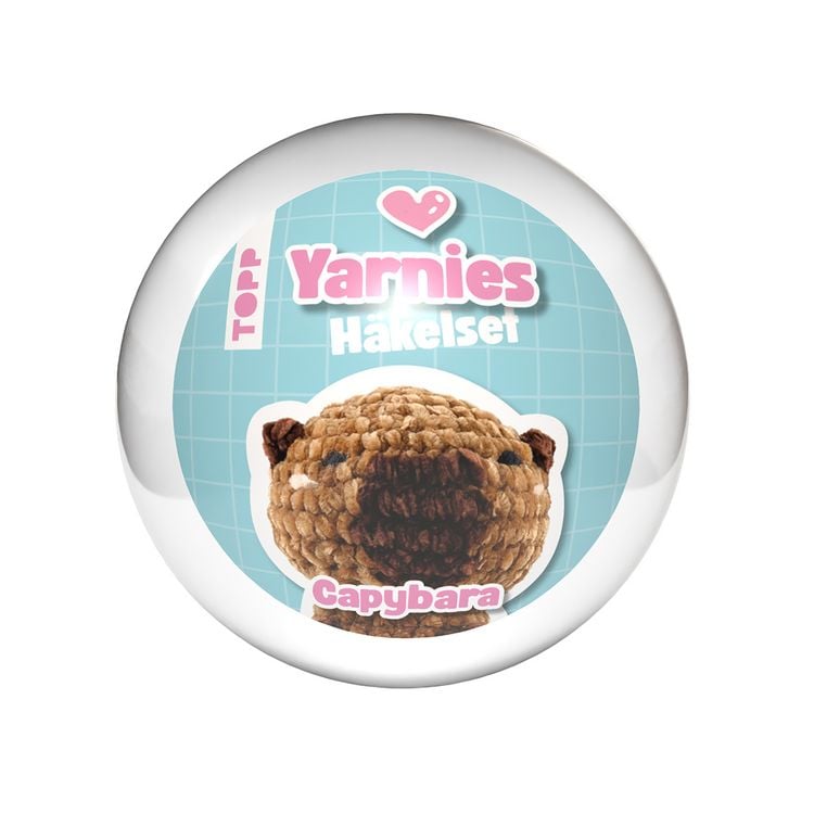 Produktbild: Yarnies - Collect. Create. Cuddle. H&auml;kelset Capybara