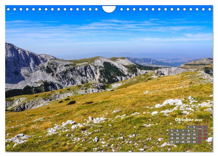 Produktbild: Sutjeska-Nationalpark (Wandkalender 2026 DIN A4 quer), CALVENDO Monatskalender