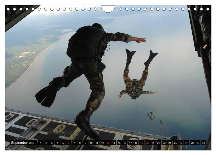 Produktbild: Spezialeinheiten &bull; U.S. Special Forces (Wandkalender 2026 DIN A4 quer), CALVENDO Monatskalender